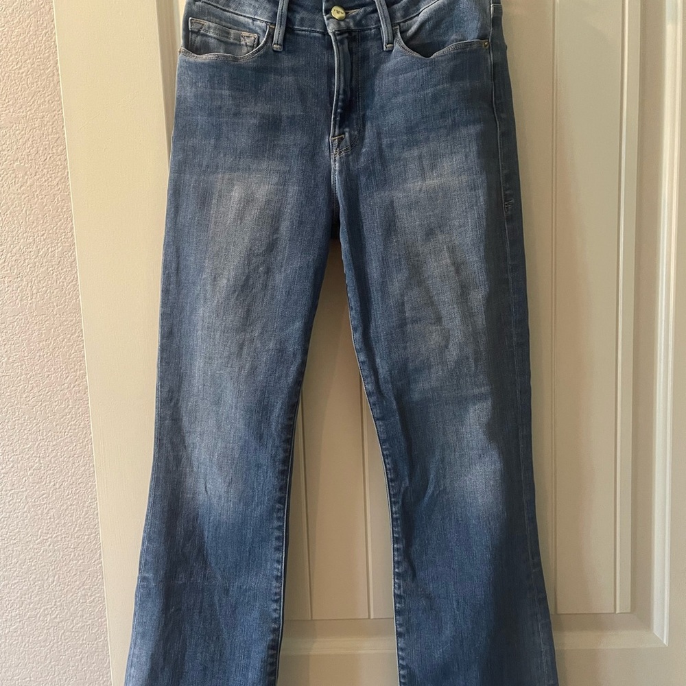 FRAME jeans size 26 Le crop mini boot - Picture 9 of 9